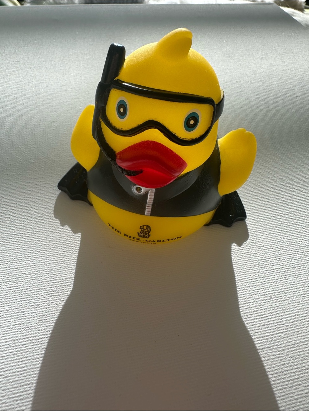 Ritz Carlton Scuba Diver Rubber Duck